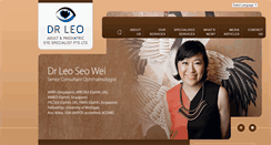 Desktop Screenshot of drleoeyespecialist.com
